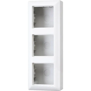 Изображение Коробка тройная для накладного монтажа AS белый глянец AS583AWW AS 500