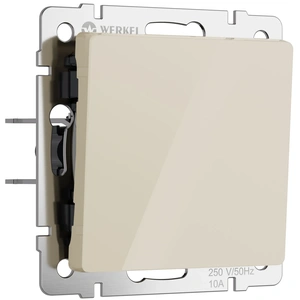 Изображение W1110043/ Выключатель одноклавишный (айвори акрил) W1110043