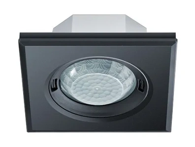 Изображение Датчик присутствия ESYLUX PD-FLAT 360i/8 SQUARE BLACK (EP10427947)