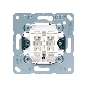 Изображение Механизм выключателя проходного 2-х клавишного 10AХ 250V ECO Profi EP409U Jung