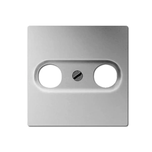 Изображение Накладка TV/FM розетку EcoProfi Standart алюминий P561BFPLTVAL Jung