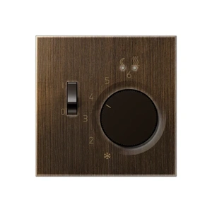 Изображение Терморегулятор с выносным датчиком LS 990 античная латунь FTRME231AT Jung