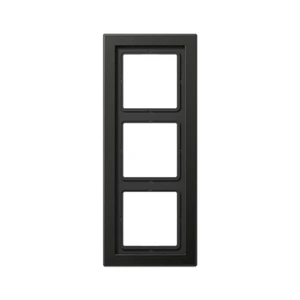 Изображение Рамка на 3 поста LS-design антрацит ALD2983AN Jung