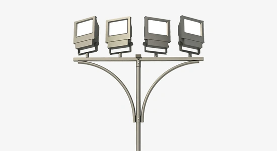 Изображение Светильник уличный Кронштейн SILED 4-рожковый