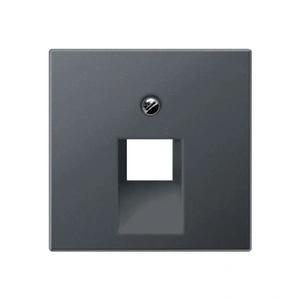 Изображение Накладка на розетку информационную EcoProfi Deco антрацит EP569-1BFPLUAAN Jung