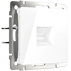 Изображение Телефонная розетка  RJ-11 (белая) W1182001