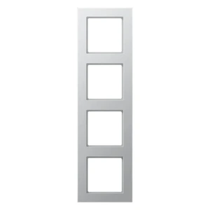 Изображение Рамка на 4 поста A Creation алюминий AC584AL A creation Jung