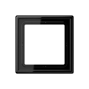 Изображение Рамка на 1 пост LS 990 черный глянец LS981SW Jung
