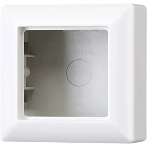 Изображение Коробка одинарная для накладного монтажа AS белый глянец AS581AWW AS 500