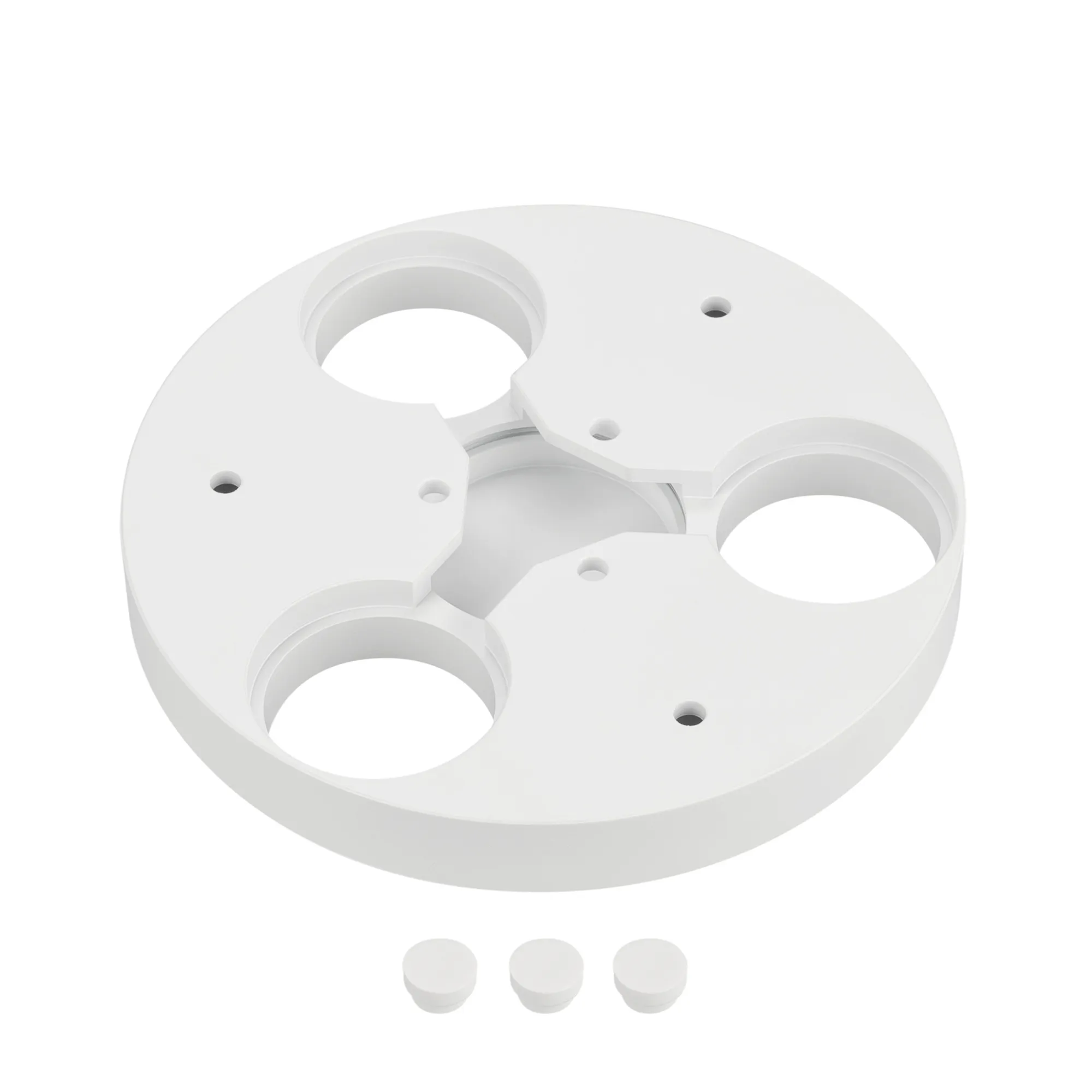 Крепление ARL-WAVE-1815-S-3-KIT White (Arlight, Металл) - Изображение