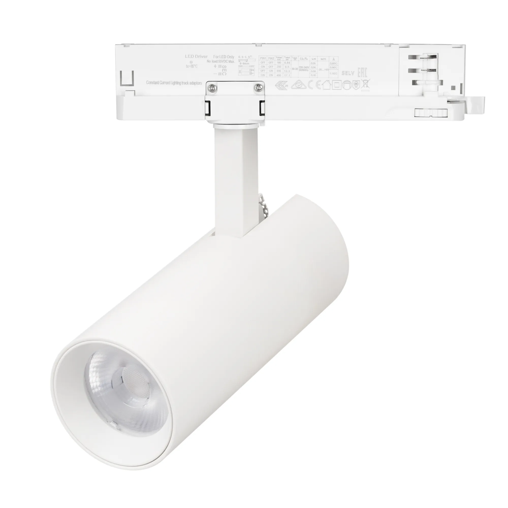 Светильник LGD-GERA-4TR-R55-10W Warm3000 (WH, 15 deg, 230V, DALI) (Arlight, IP20 Металл, 5 лет)