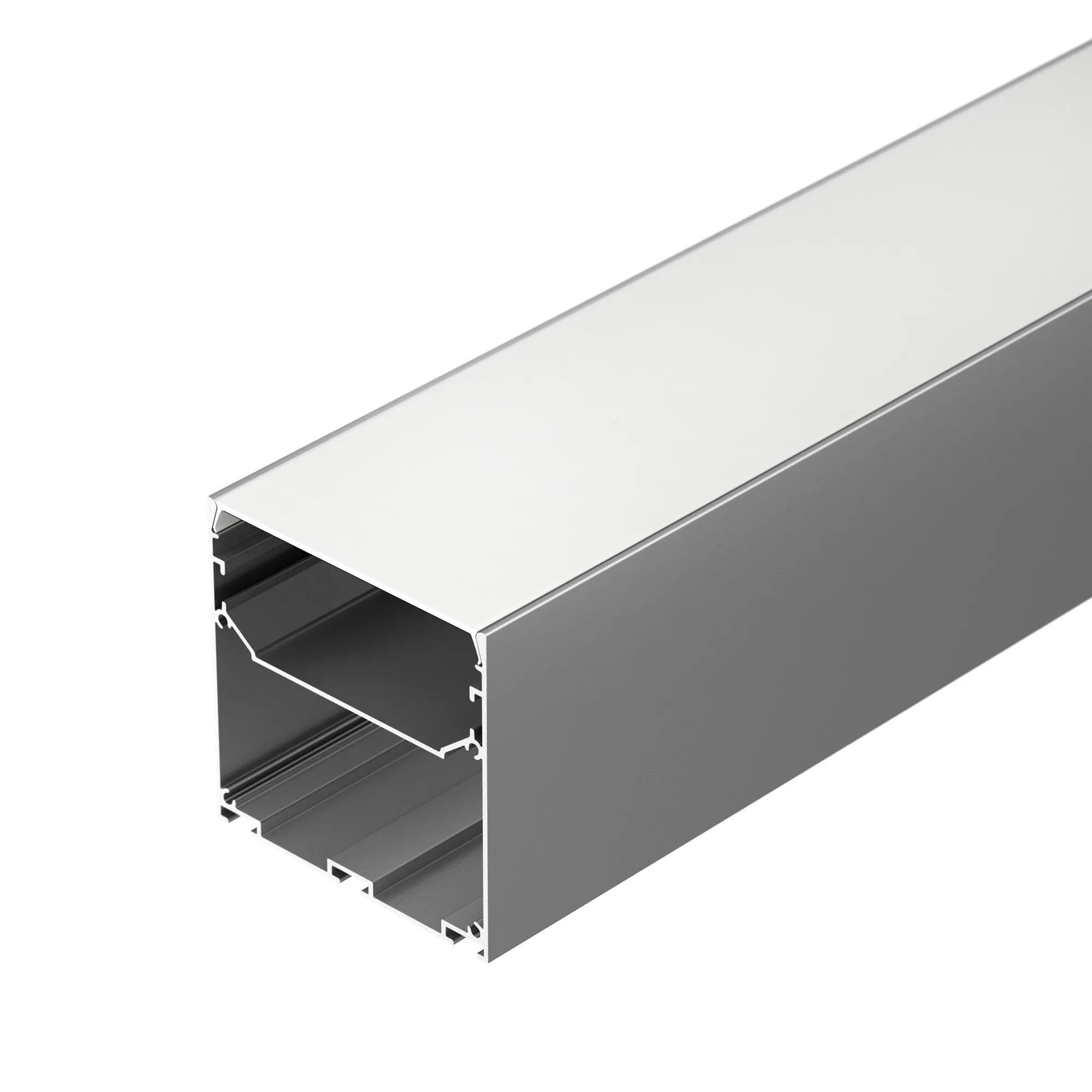 Профиль LINE-S-7575-3000 ANOD (Arlight, Алюминий) - Изображение