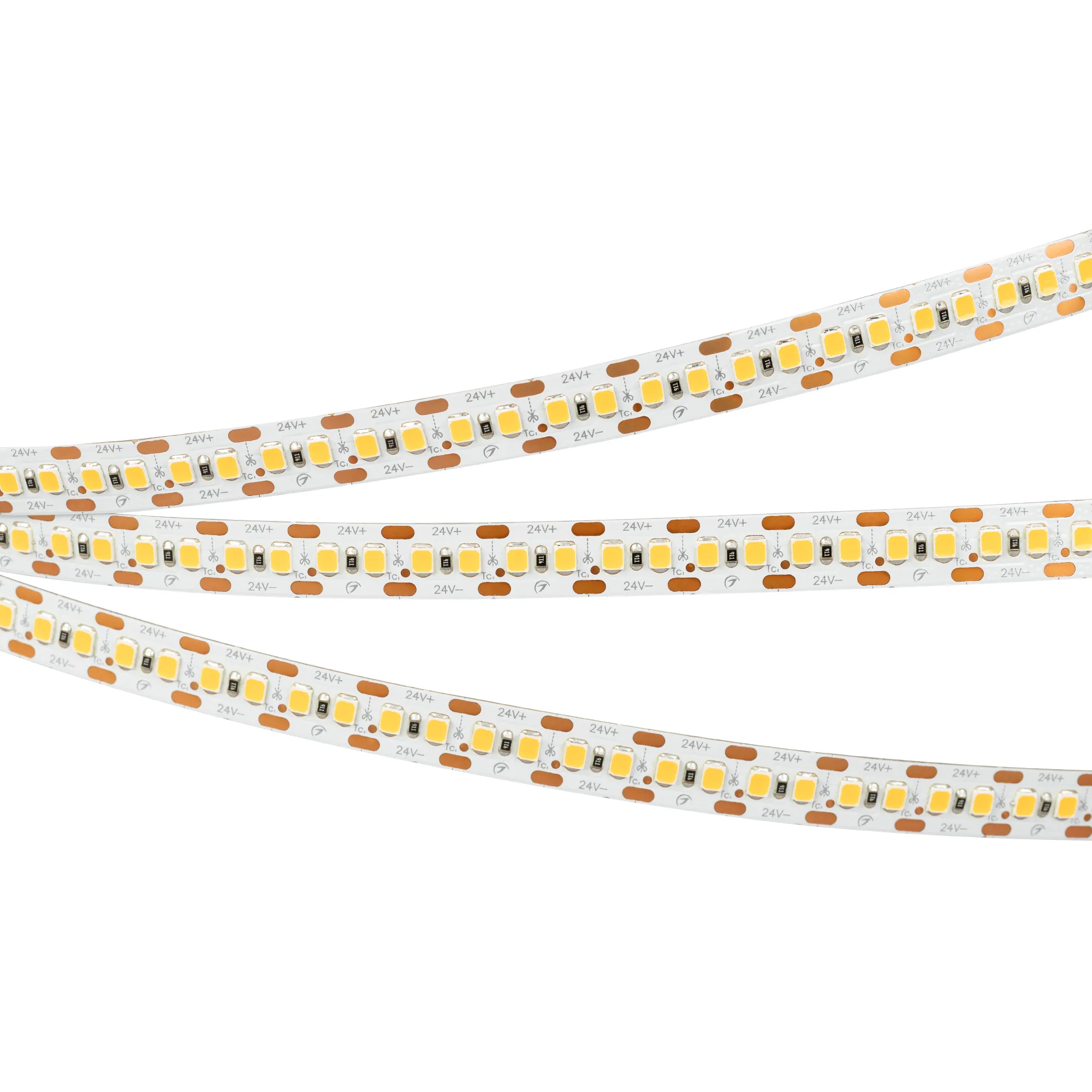 Лента светодиодная RT-A168-10mm 24V Warm2700-CX2 (17.3 W/m, IP20, 2835, 5m) (Arlight, 17 Вт/м, IP20)