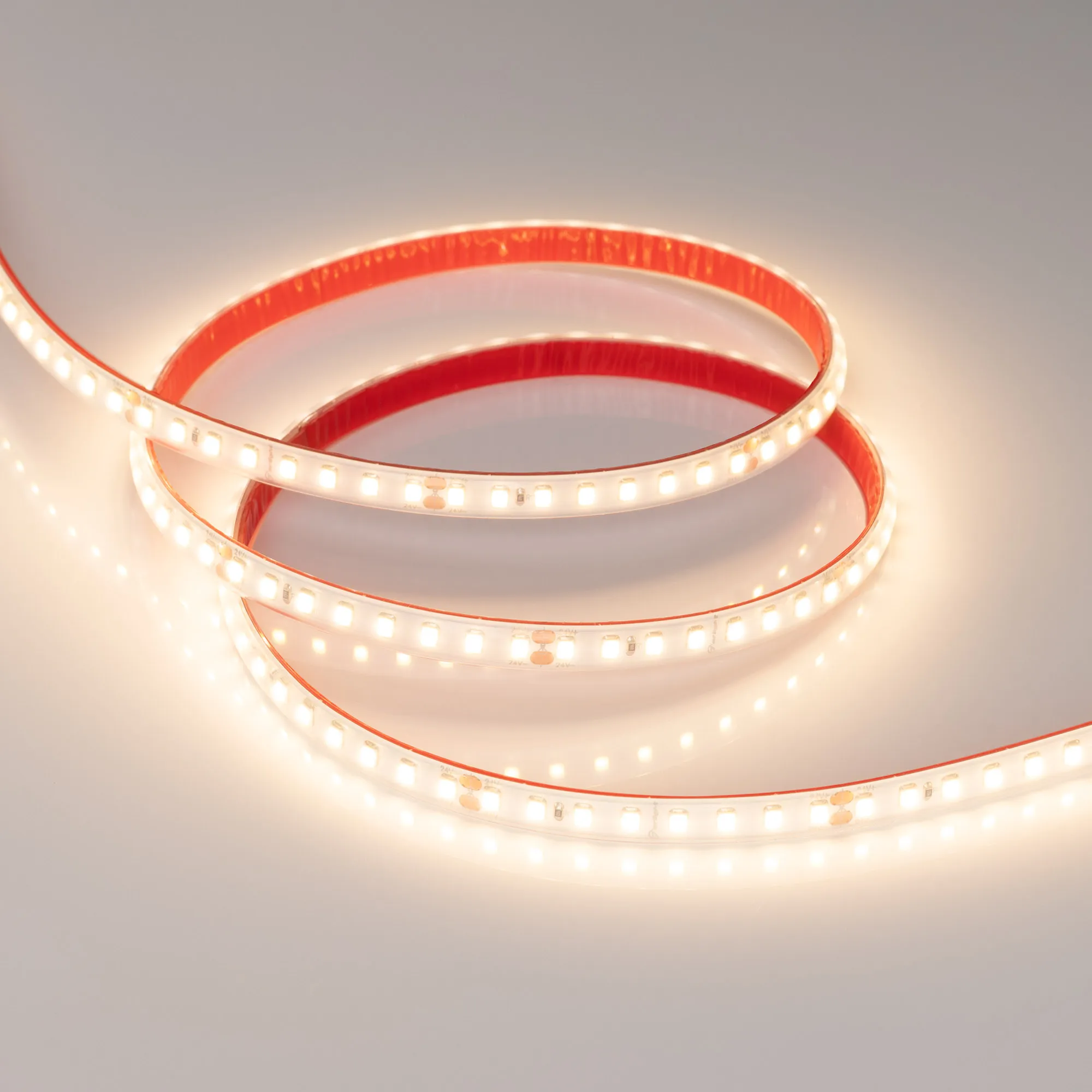 Лента светодиодная герметичная RTW-PR-A128-10mm 24V Warm3000 (9.6 W/m, IP66, 2835, 5m) (Arlight, высок.эфф.150 лм/Вт)